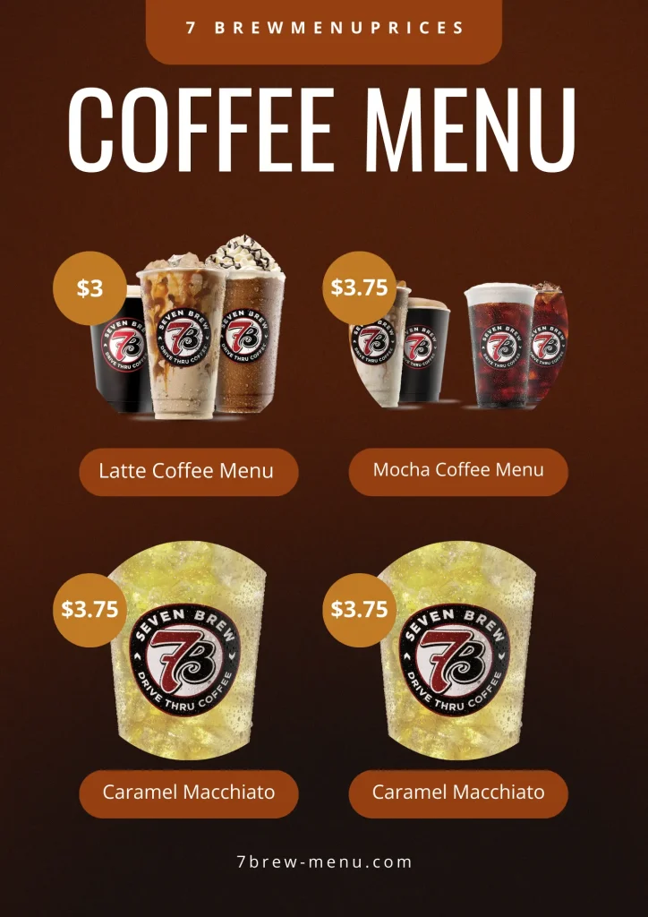 7 Brew Coffee Menu With Prices 