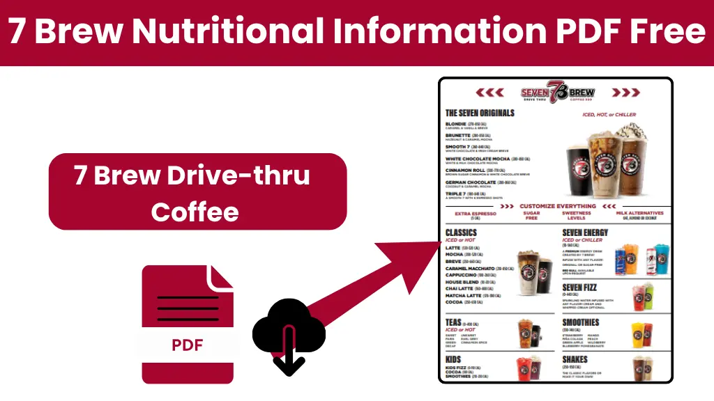 7 Brew Nutritional Information PDF Free