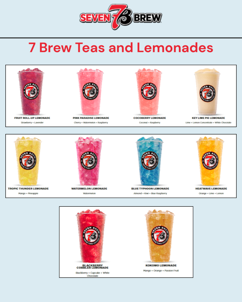 7 Brew Teas and Lemonades
